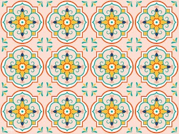 Illustration of tiles textured pattern | Free stock vector - 399115