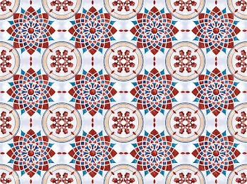 Illustration of tiles textured pattern | Free stock vector - 399133