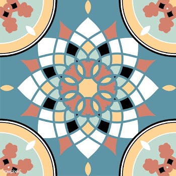 Illustration of tiles textured pattern | Free stock vector - 399149