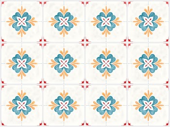 Illustration of tiles textured pattern | Free stock vector - 399189