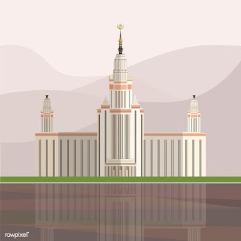 Illustration of Triumph Palace | Free stock vector - 393653