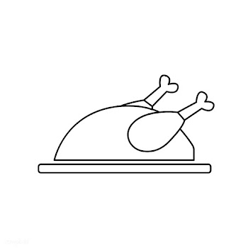 Illustration of turkey icon | Free stock vector - 266749