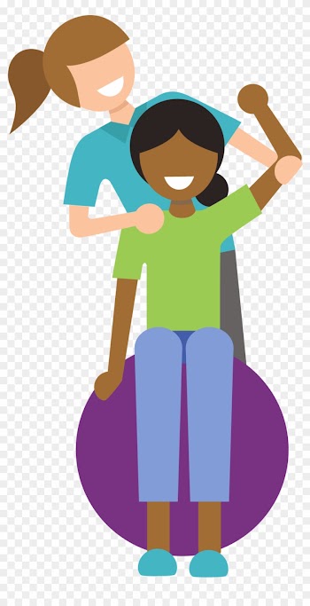 Illustration Of Two People - Illustration