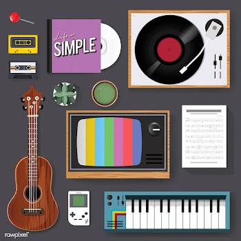 Illustration of vintage music entertainment s.. | Free stock vector - 390015