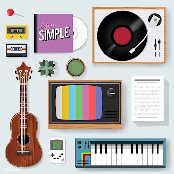 Illustration of vintage music entertainment s.. | Free stock vector - 390411