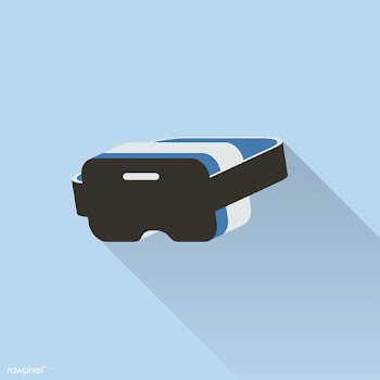 Illustration of virtual reality headset | Free stock vector - 393400