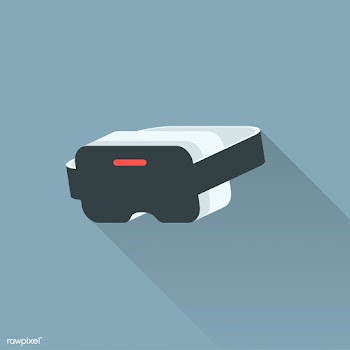 Illustration of virtual reality headset | Free stock vector - 393501