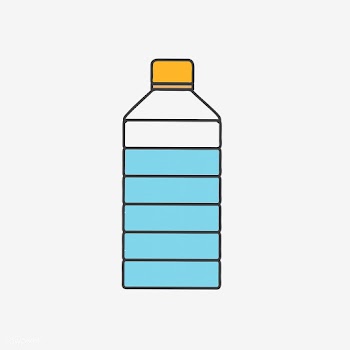 Illustration of water bottle | Free stock vector - 77163