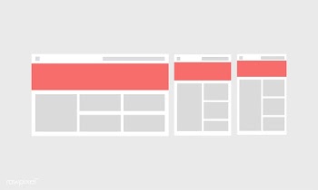 Illustration of web design template | Free stock vector - 394667