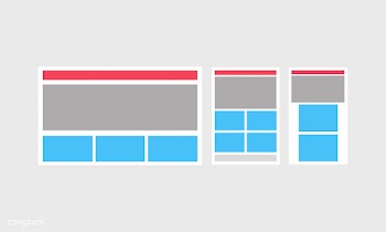 Illustration of web design template | Free stock vector - 394668