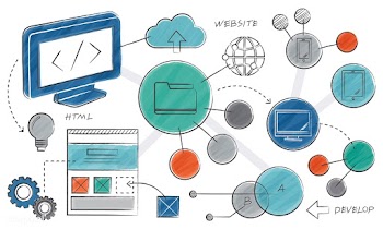 Illustration of web design template | Free stock vector - 394883