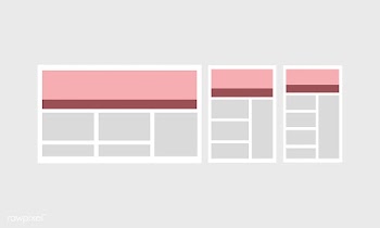 Illustration of web design template | Free stock vector - 394886