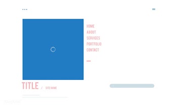 Illustration of web design template | Free stock vector - 395250