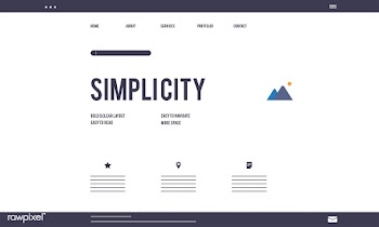 Illustration of web design template | Free stock vector - 395272