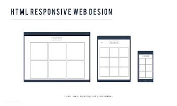 Illustration of web design template | Free stock vector - 395296