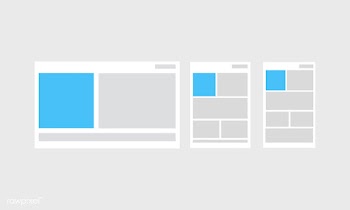 Illustration of web design template | Free stock vector - 395299