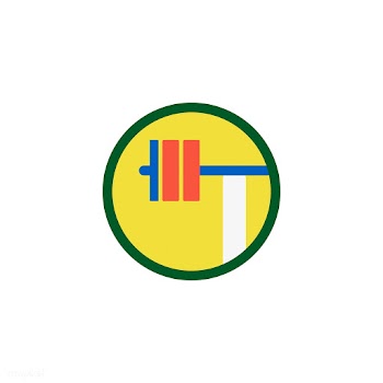 Illustration of weightlifting icon | Free stock vector - 380456