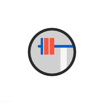 Illustration of weightlifting icon | Free stock vector - 380834