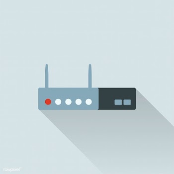 Illustration of wifi router icon | Free stock vector - 393401