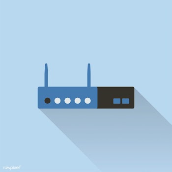Illustration of wifi router icon | Free stock vector - 393462