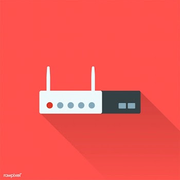 Illustration of wifi router icon | Free stock vector - 393479