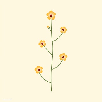Illustration of wild flowers | Free stock vector - 4275