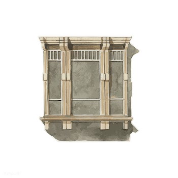 Illustration of window water color style | Free stock vector - 380578