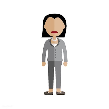 Illustration of woman avatar isolated on whit.. | Free stock vector - 389246