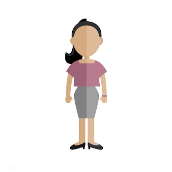 Illustration of woman avatar isolated on whit.. | Free stock vector - 389274