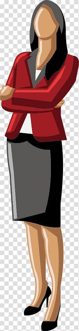 Illustration of woman, , Business People transparent background PNG clipart