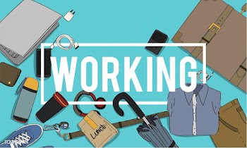 Illustration of work packing | Free stock vector - 390527