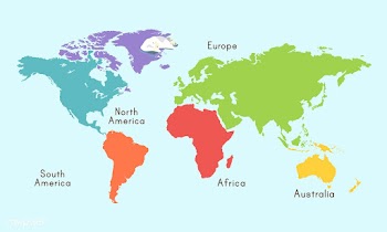 Illustration of world map isolated | Free stock vector - 390594