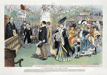 Illustration parodies the circus-like atmosphere | Free Photo - rawpixel