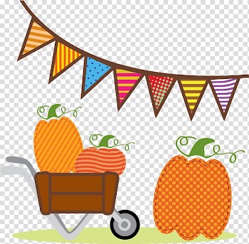 Illustration, Pumpkin farm transparent background PNG clipart