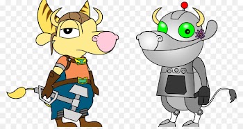 Illustration Ratchet & Clank: Up Your Arsenal Ratchet & Clank: Going Commando Clip art -  