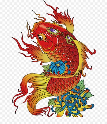 Illustration - Red fish 