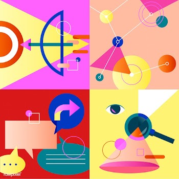 Illustration set of business strategy | Free stock vector - 388802