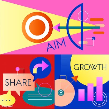 Illustration set of business strategy | Free stock vector - 389185