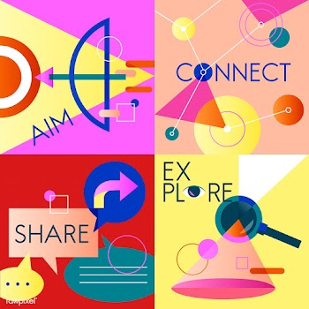 Illustration set of business strategy | Free stock vector - 389784