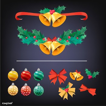 Illustration set of Christmas decoration item.. | Free stock vector - 295286