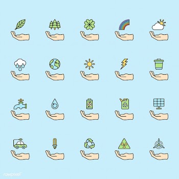 Illustration set of environmental vector | Free stock vector - 297283