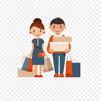 Illustration Shopping Cartoon Consumer Image - cartoon shopping 