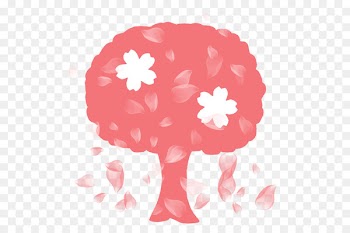 Illustration Silhouette Cherry blossom Graphics Design -  