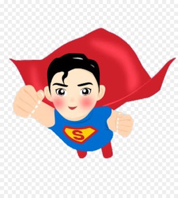 Illustration Superman Clip art Vector graphics Flat design - backhaul cartoon 