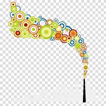 Illustration, Take color bubble city transparent background PNG clipart