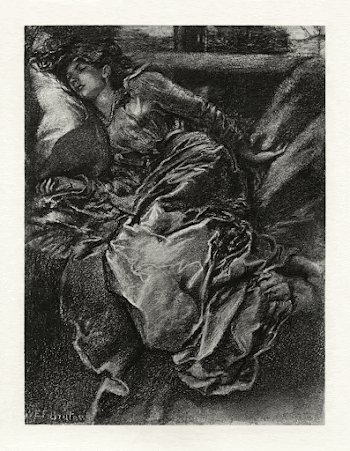 Illustration to Tennyson's "Sleeping Beauty" | Free Photo - rawpixel