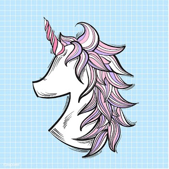 Illustration unicorn isolated on background | Free stock vector - 60828