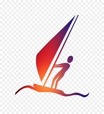 Illustration Windsurfing Image Vector graphics -  