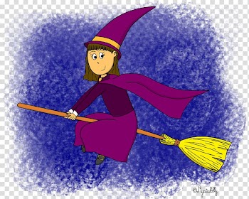 Illustration witch Drawing Halloween, witch transparent background PNG clipart