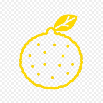 Illustration Yellow Clip art Green Silhouette - yuzu pennant 